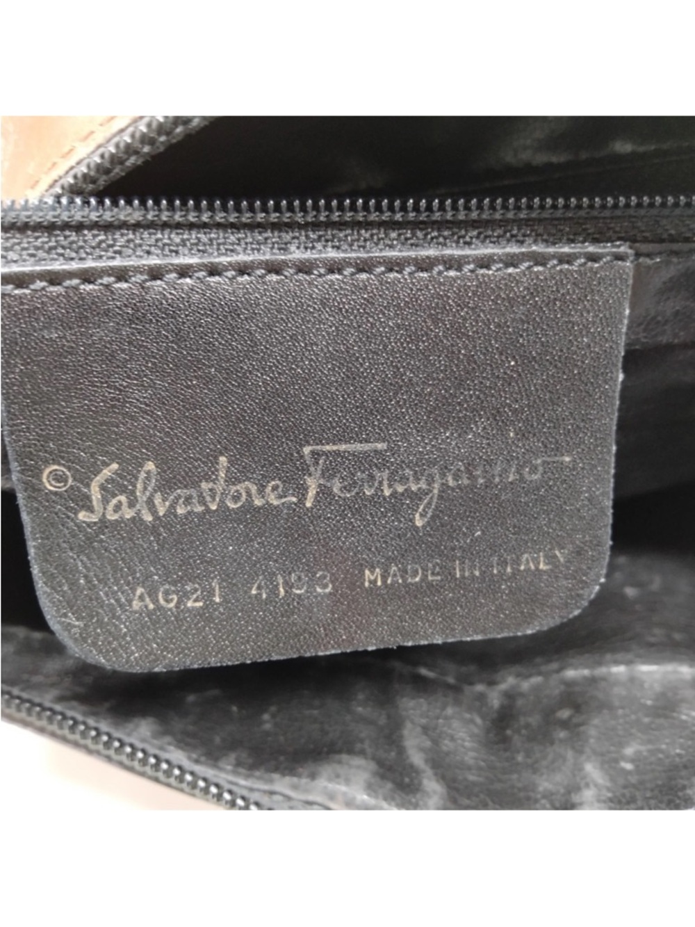 Salvatore Ferragamo Jungle Print Shoulder Bag Multicolor - Picture 8 of 10